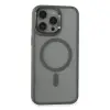 Apple İphone 15 Pro Max Kılıf Room Magneticsafe Silikon - Gri