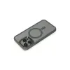 Apple İphone 15 Pro Max Kılıf Room Magneticsafe Silikon - Gri