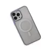 Apple İphone 15 Pro Max Kılıf Room Magneticsafe Silikon - Lila