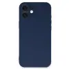 Apple İphone 16 Kılıf First Silikon - Lacivert