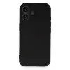 Apple İphone 16 Kılıf First Silikon - Siyah