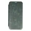 Apple İphone 16 Kılıf Flip Cover - Koyu Yeşil