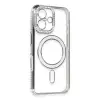 Apple İphone 16 Kılıf Joke Simli Magneticsafe Kılıf - Gri