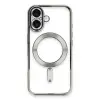 Apple İphone 16 Kılıf Kross Magneticsafe Kapak - Gümüş