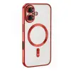 Apple İphone 16 Kılıf Kross Magneticsafe Kapak - Kırmızı