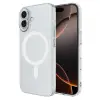Apple İphone 16 Kılıf Magneticsafe Şeffaf Silikon - Şeffaf