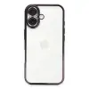 Apple İphone 16 Plus Kılıf Razer Lensli Silikon - Mor
