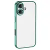 Apple İphone 16 Plus Kılıf Razer Lensli Silikon - Turkuaz