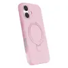 Apple İphone 16 Plus Regal Magsafe Standlı Kapak - Açık Pembe