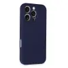 Apple İphone 16 Pro Kılıf First Silikon - Lacivert