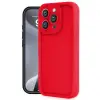 Apple İphone 16 Pro Kılıf Viera Silikon - Kırmızı