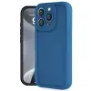 Apple İphone 16 Pro Kılıf Viera Silikon - Mavi