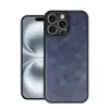 Apple İphone 16 Pro Max Kılıf Aras Deri Kapak - Lacivert