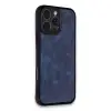 Apple İphone 16 Pro Max Kılıf Aras Deri Kapak - Lacivert