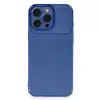 Apple İphone 16 Pro Max Kılıf Auto Focus Karbon Kapak - Lacivert