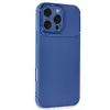 Apple İphone 16 Pro Max Kılıf Auto Focus Karbon Kapak - Lacivert
