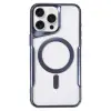 Apple İphone 16 Pro Max Kılıf Boyi Magsafe Silikon Kapak - Lacivert