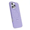 Apple İphone 16 Pro Max Regal Magsafe Standlı Kapak - Lila