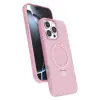Apple İphone 16 Pro Regal Magsafe Standlı Kapak - Açık Pembe