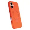 Apple İphone 16 Regal Magsafe Standlı Kapak - Turuncu