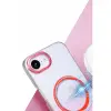 Apple İphone 16e Glossy Magsafe Kapak - Pembe