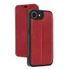 Apple İphone 16e Kılıf Flip Cover - Kırmızı