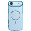 Apple İphone 17 Air Live Diamond Magsafe Kapak - Mavi