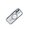 Apple İphone 17 Joke Simli Magneticsafe Kılıf - Mavi