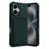 Apple İphone 17 Kelvin Kartvizitli Silikon - Koyu Yeşil