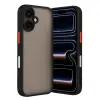 Apple İphone 17 Kılıf Montreal Silikon Kapak - Siyah