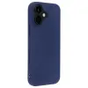 Apple İphone 17 Nano İçi Kadife Silikon - Lacivert