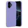 Apple İphone 17 Nano İçi Kadife Silikon - Lila