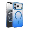 Apple İphone 17 Pro Glossy Magsafe Kapak - Mavi