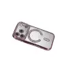 Apple İphone 17 Pro Joke Simli Magneticsafe Kılıf - Pembe