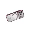 Apple İphone 17 Pro Joke Simli Magneticsafe Kılıf - Pembe