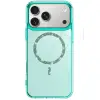 Apple İphone 17 Pro Live Diamond Magsafe Kapak - Yeşil