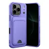 Apple İphone 17 Pro Max Kelvin Kartvizitli Silikon - Lila