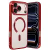 Apple İphone 17 Pro Max Kross Magneticsafe Kapak - Kırmızı