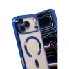 Apple İphone 17 Pro Max Kross Magneticsafe Kapak - Lacivert