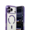 Apple İphone 17 Pro Max Kross Magneticsafe Kapak - Mor