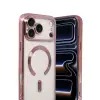 Apple İphone 17 Pro Max Kross Magneticsafe Kapak - Rose
