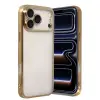 Apple İphone 17 Pro Max Razer Lensli Silikon - Gold