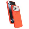 Apple İphone 17 Pro Max Regal Magsafe Standlı Kapak - Turuncu