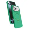 Apple İphone 17 Pro Max Regal Magsafe Standlı Kapak - Yeşil