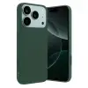 Apple İphone 17 Pro Nano İçi Kadife Silikon - Koyu Yeşil