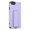 Apple İphone 6 Kılıf Mega Standlı Silikon - Lila