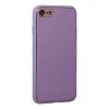 Apple İphone 7 Kılıf Coco Deri Silikon Kapak - Lila
