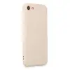 Apple İphone 7 Kılıf First Silikon - Krem