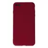 Apple İphone 7 Plus Kılıf First Silikon - Bordo