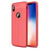 Apple İphone X Kılıf Auto Focus Kapak - Kırmızı